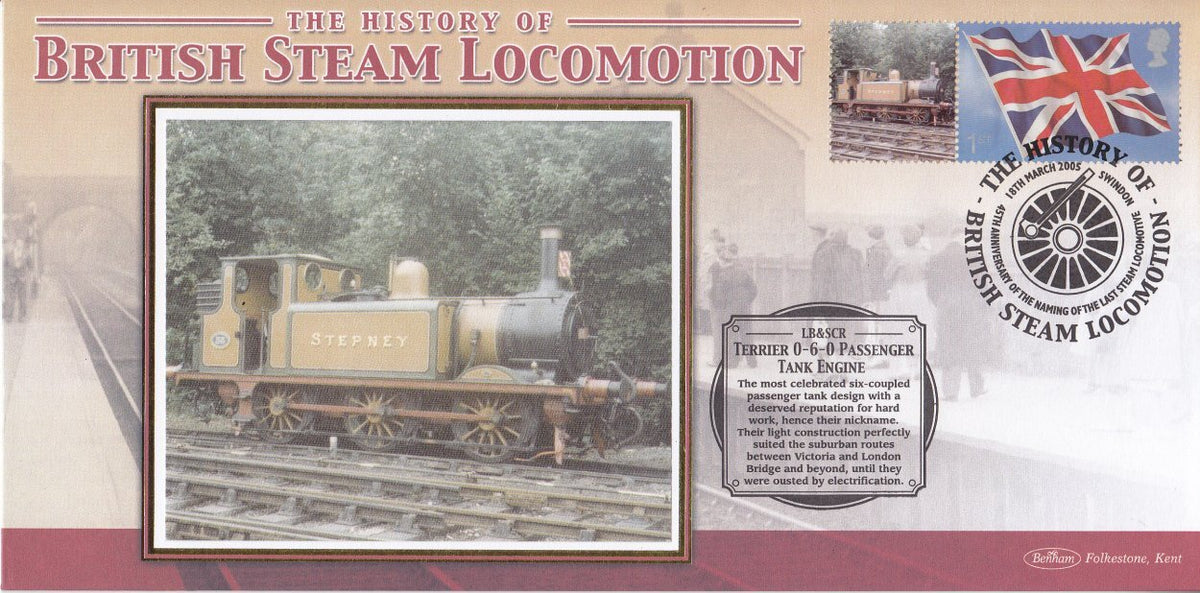 History of British Steam Locomation - Benham Smilers Covers - Multiple Choice