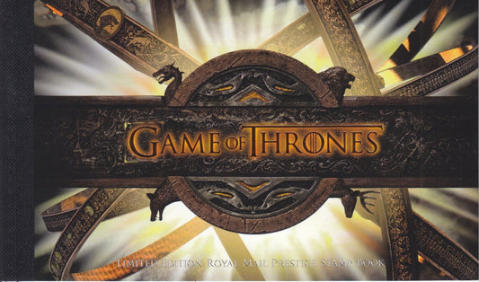 GB 2018 Game Of Thrones - Limited Edition Prestige Stamp Booklet DY24a