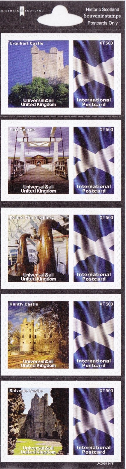 GB Universal Mail Tourist Stamps - buy one or more from the drop down menu!!