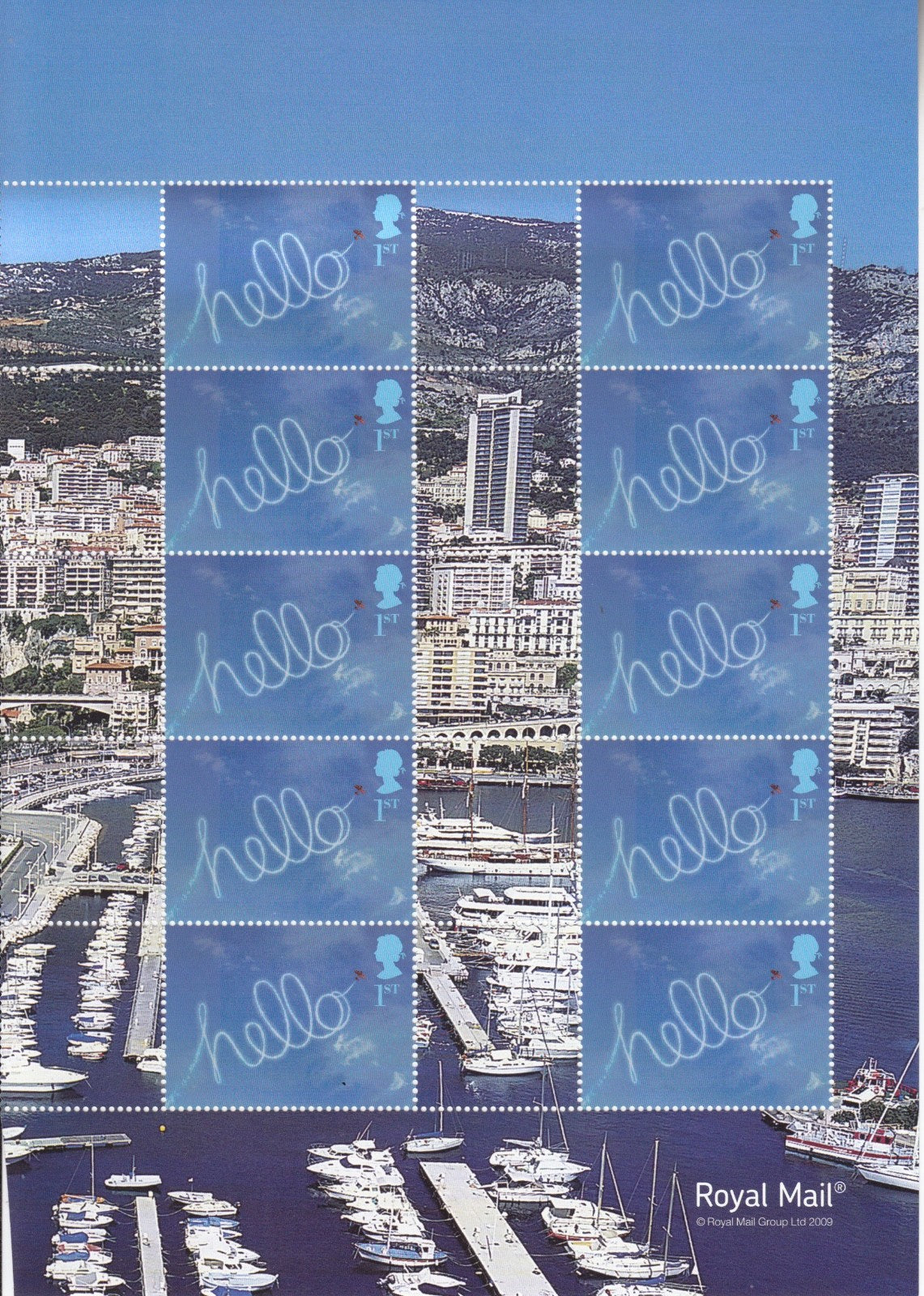 2009  - MonacoPhil  Smilers  - half sheet - LS-069 / GS071