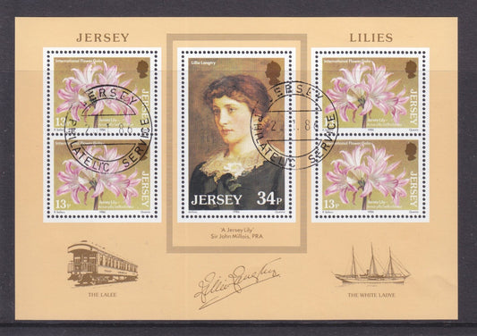 Jersey 1986 - Jersey Lilies - SG-MS382 CTO (full gum)