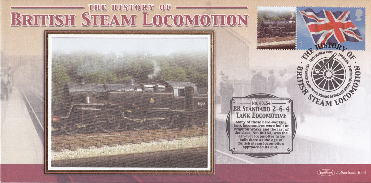 History of British Steam Locomation - Benham Smilers Covers - Multiple Choice