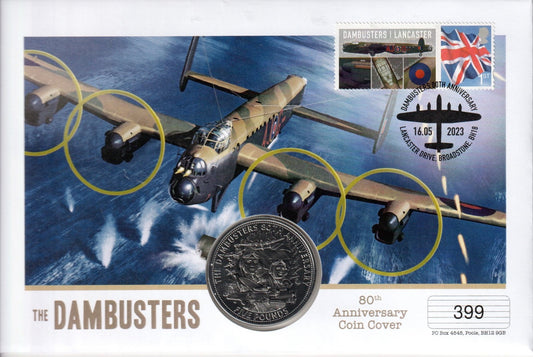 GB 2023  Westminster 80th Anniv. Dambusters Smilers PNC Cover/Jersey £5