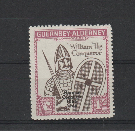 Guernsey-Alderney Commodore : 900th Anniv. Norman Conquest - MNH