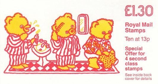 GB 1987 - Books for Children - Folded Stamp Booklet - SG-FL7a