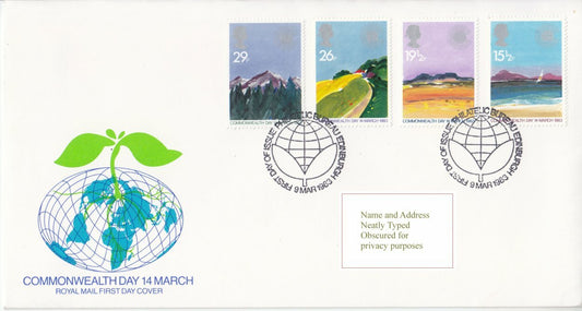 GB 1983 - Commonwealth Day - Royal Mail FDC
