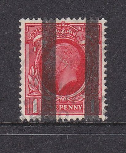 GB - PO Training Stamps - 1934 KGV SG-440  - 1d red with two vertical bars