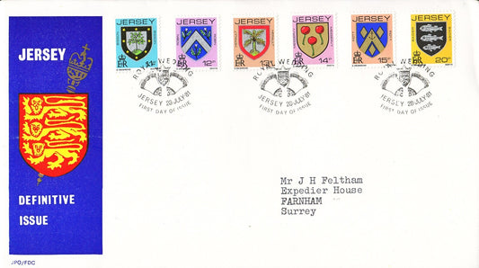 Jersey 1981 - Definitive Issue FDC - SG2560-SG-267