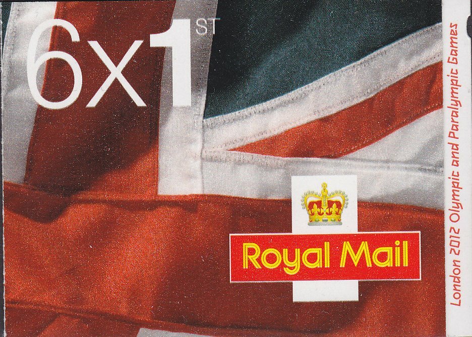 GB 2012 Olympic/Paralympic Games - Self Adhesive Stamp Booklet - MB09