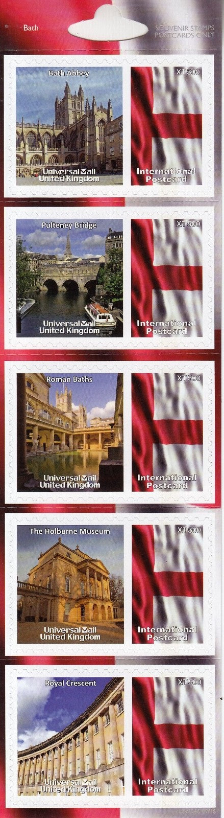 GB Universal Mail Tourist Stamps - buy one or more from the drop down menu!!