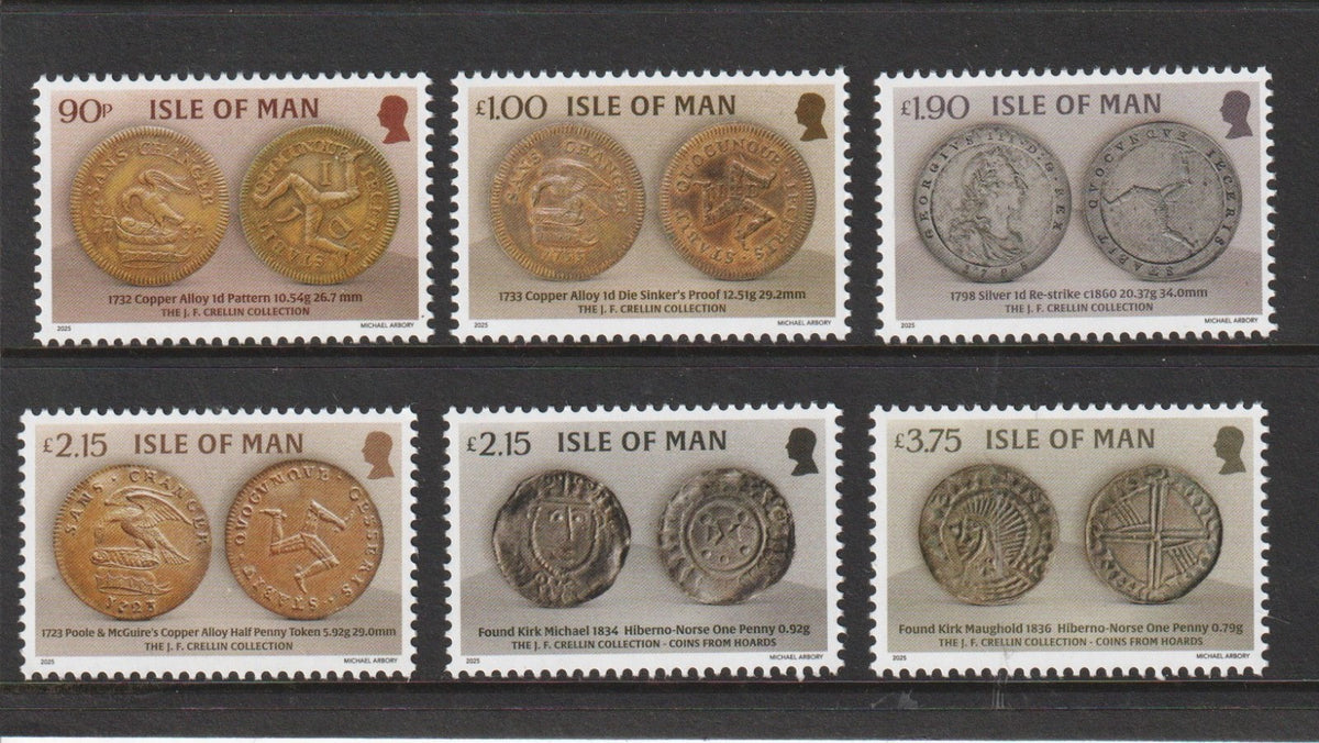 Isle of Man 2025 - Coins of the Isle of Man - MNH Set