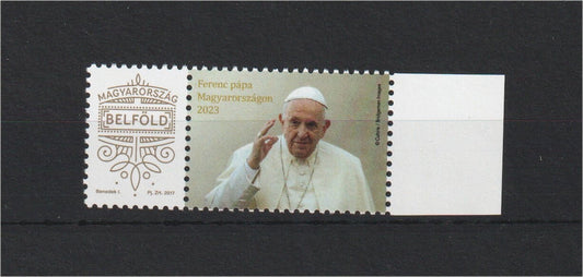Hungary 2023 - My Own Stamp - Pope Francis in Hungary - MNH