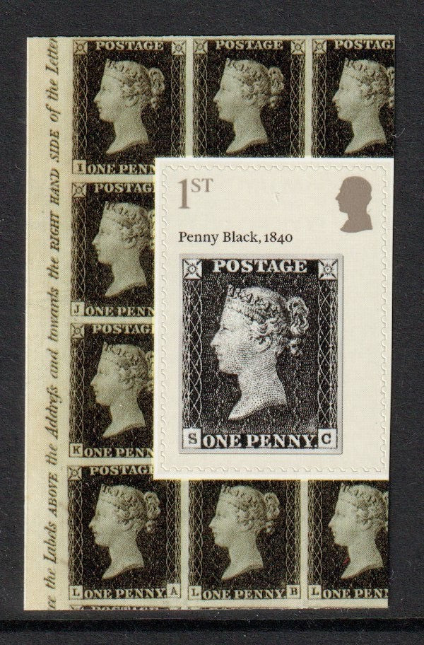 GB 2025 - Queen Vic.  Ex Booklet CS3 - SG 5417, Self Adhesive