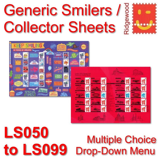 LS50 - LS99 Smilers Multiple Listing - buy one or more from the drop down menu!!