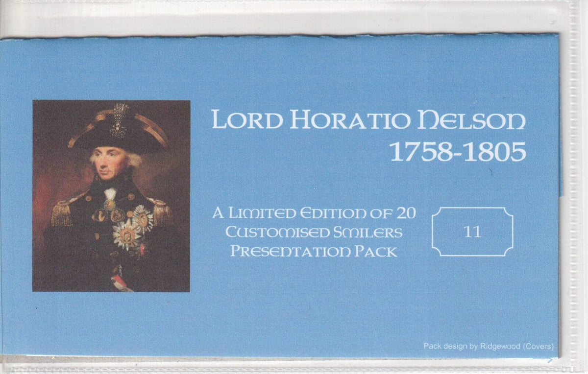 GB 2008 - 250th Anniversary of Birth of Lord Nelson - Smilers Presentation Pack