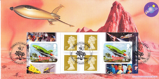 Bradbury FDC - Classic Children's Television: Retail Booklet - SG-PM27