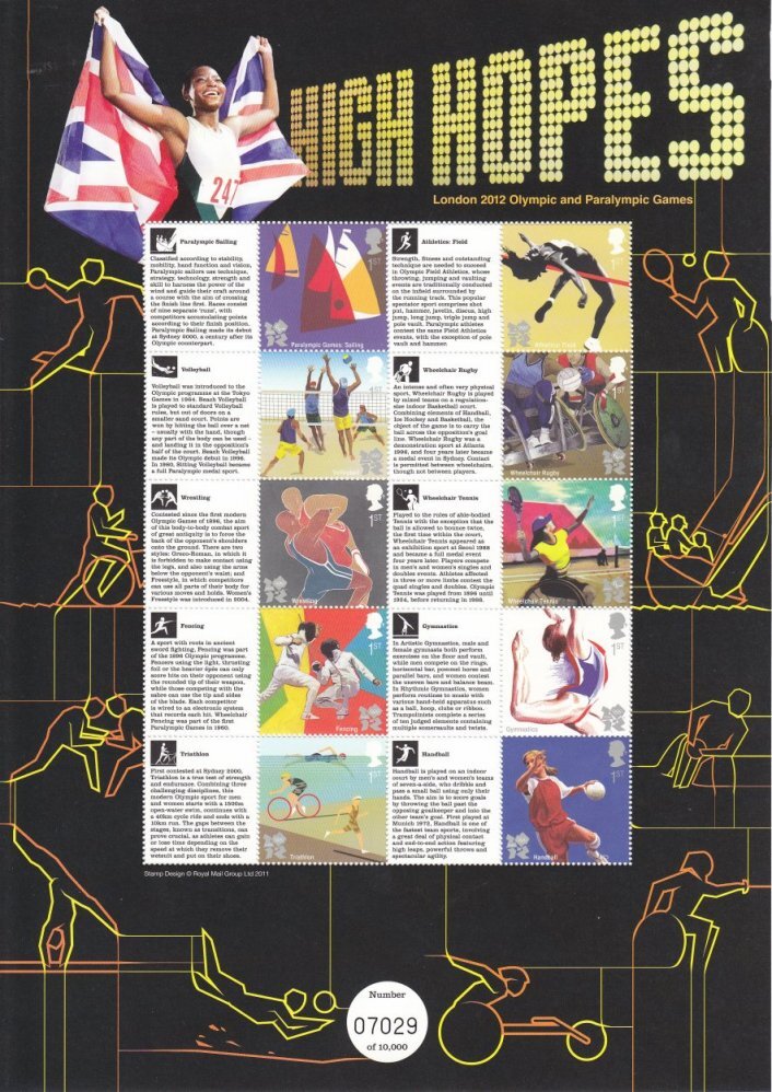 GB CSS1 - CSS38 Commemorative Sheets - Multiple Choice Listing Use Drop Down Box