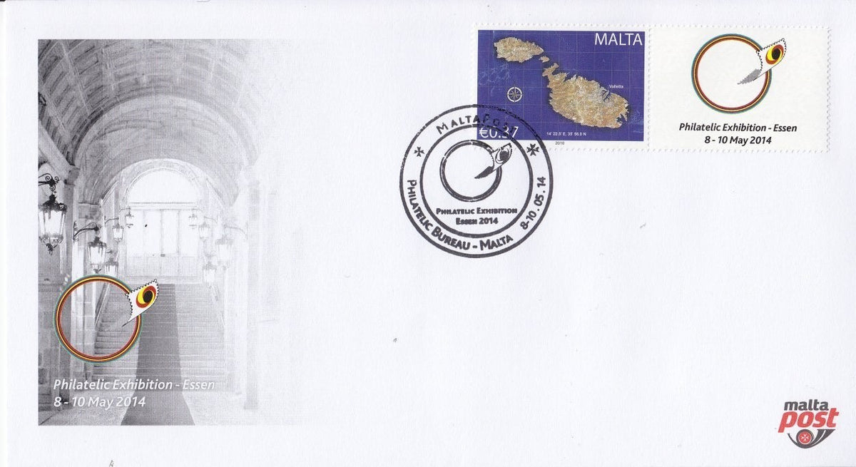 Malta 2014 - Personalised Commemorative FDC - Essen 2014