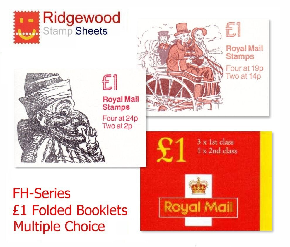 GB £1 Folded Booklets - Multi-Buy from Drop Down Menu