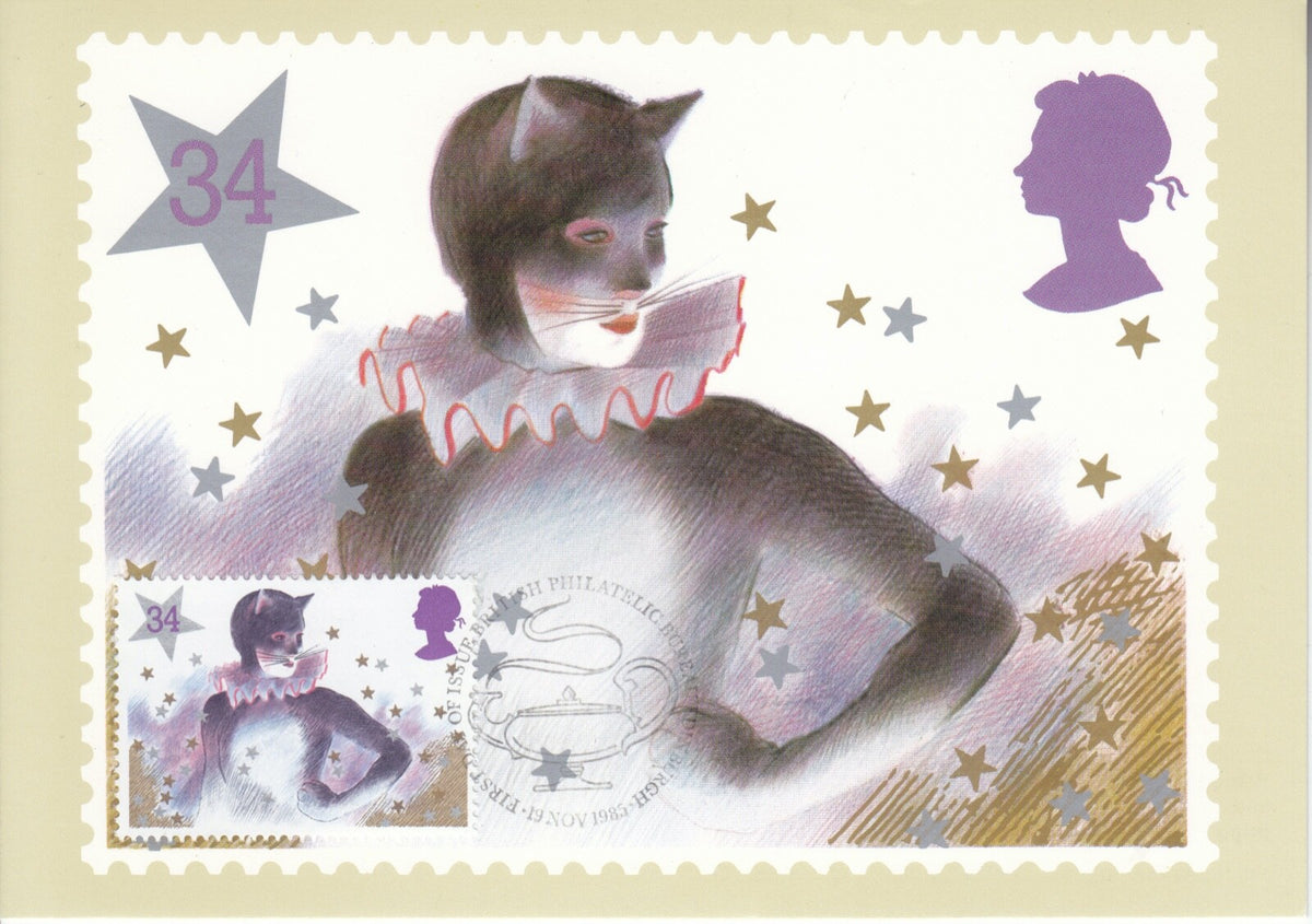 GB 1985 - Christmas -  PHQ card + CTO stamp FDI