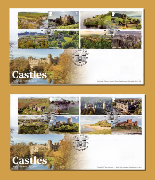 GB 2026 - Castles Collector Sheet FDCs (2)