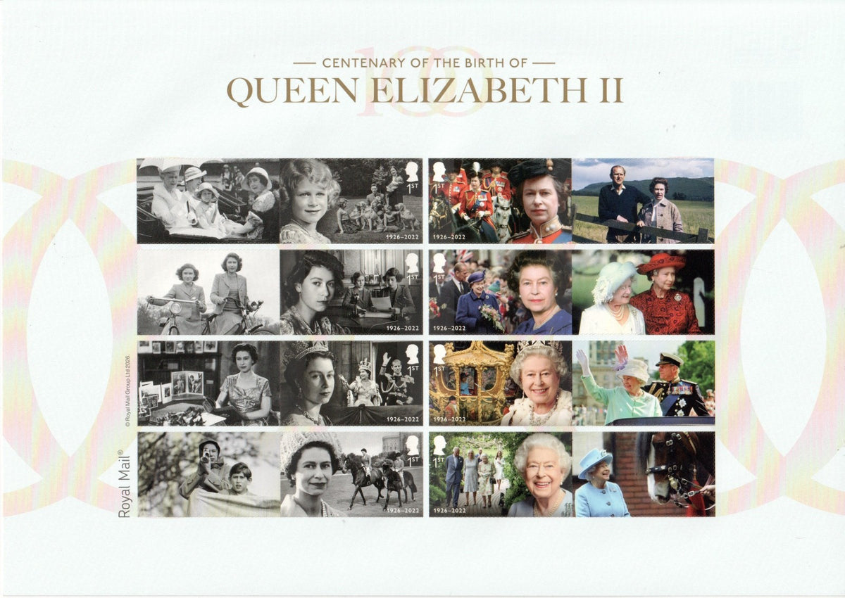 GB 2026 - Centenary of the Birth of Queen Elizabeth II Collector  Sheet - GS187