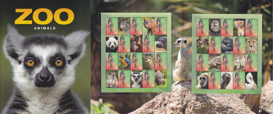 2019 Australia - Zoo Animals - Souvenir Stamp Pack