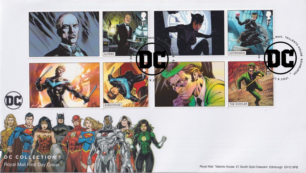 GB 2021 DC Collection - Smilers/Collector Sheet FDC's x 3