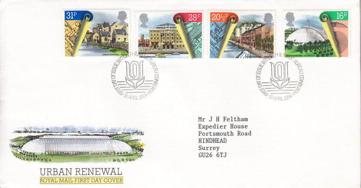 GB1984 Urban Renewal - Royal Mail FDC