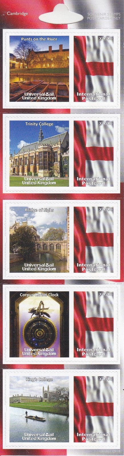 GB Universal Mail Tourist Stamps - buy one or more from the drop down menu!!