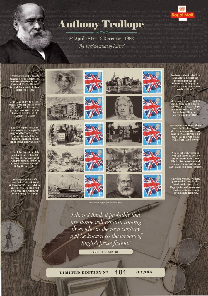 GB CSS1 - CSS38 Commemorative Sheets - Multiple Choice Listing Use Drop Down Box