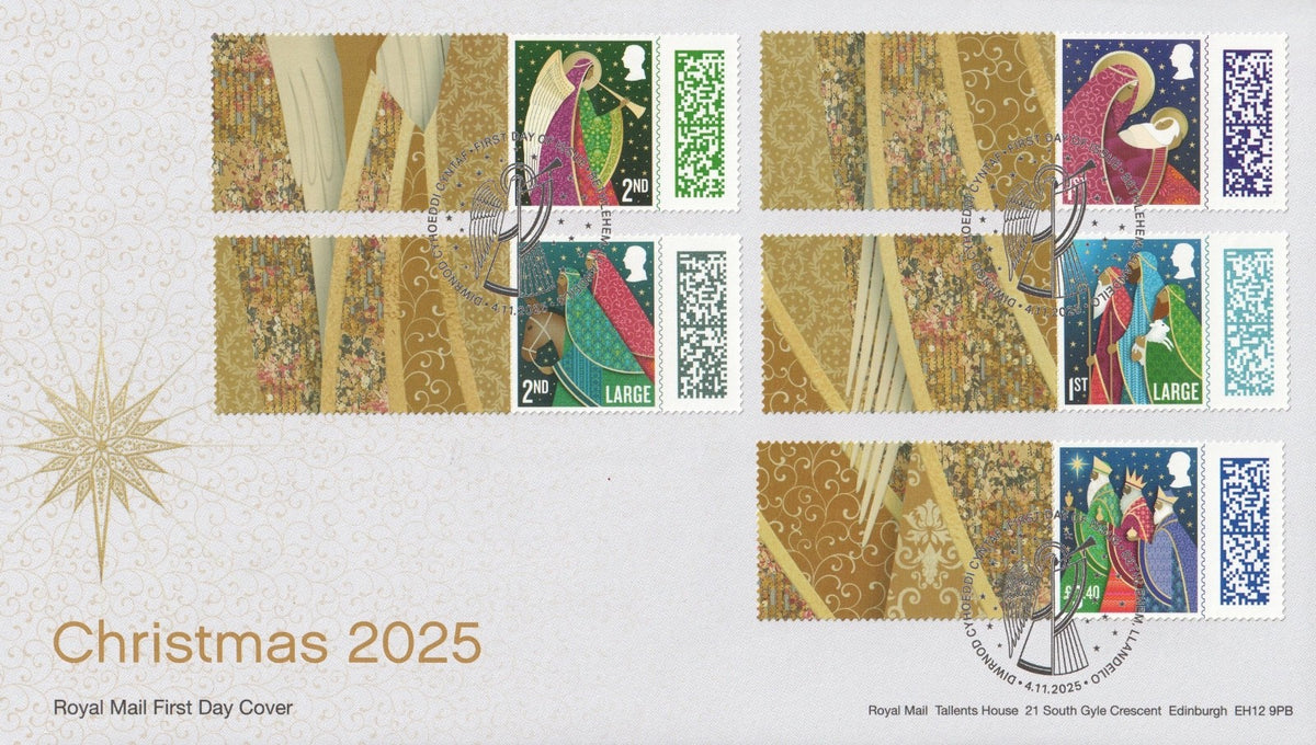GB 2025 - Christmas Collector / Smilers  Sheet FDC - GS180/LS178