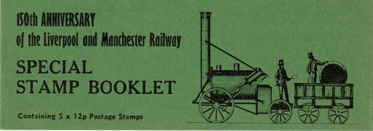 GB 1980 - 150th Anniversary. Liverpool and Manchester Railway - Private Booklet