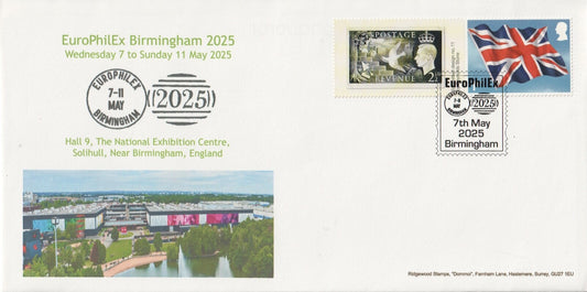 2025 EUROPHILEX 2025 collector/smilers sheet special hand-stamp cover 07-05-25