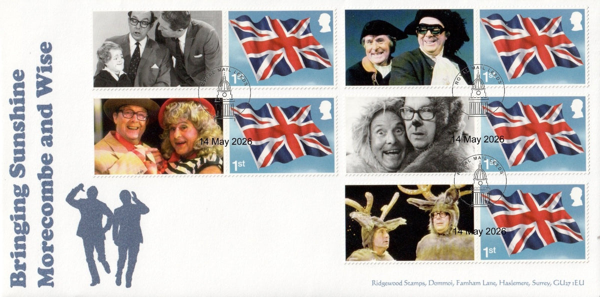 GB 2026 - Morecambe and Wise Collector Sheet FDCs (2) - GS188