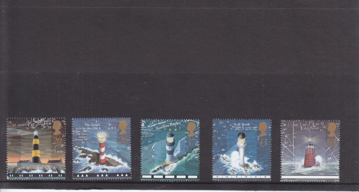 GB 1998 - Lighthouses - SG 2034-2038 - MNH
