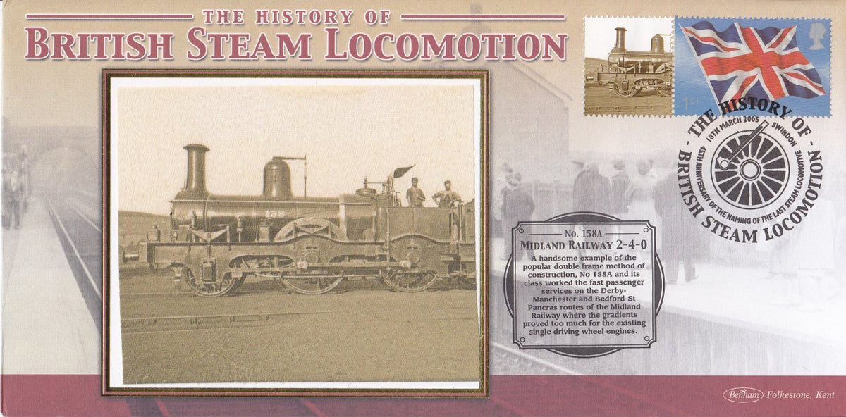 History of British Steam Locomation - Benham Smilers Covers - Multiple Choice
