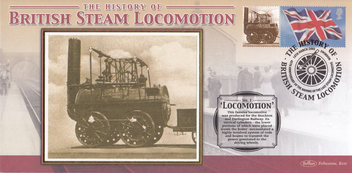 History of British Steam Locomation - Benham Smilers Covers - Multiple Choice