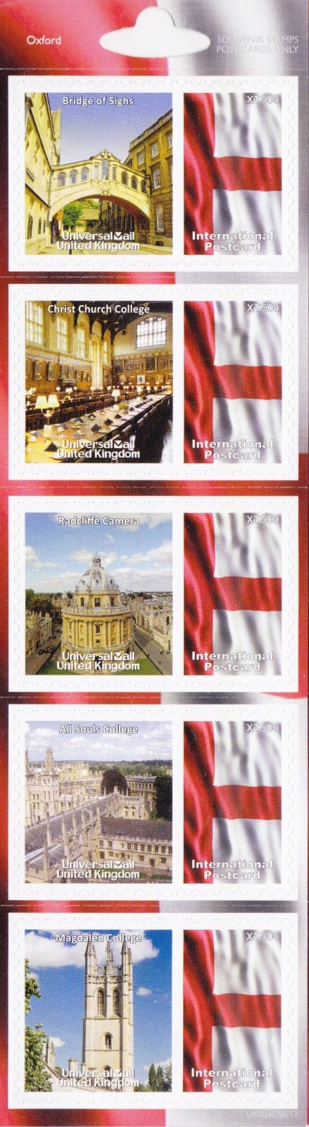 GB Universal Mail Tourist Stamps - buy one or more from the drop down menu!!
