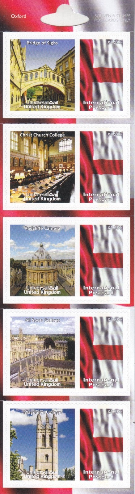 GB Universal Mail Tourist Stamps - buy one or more from the drop down menu!!