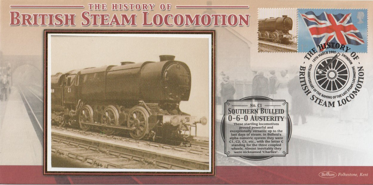 History of British Steam Locomation - Benham Smilers Covers - Multiple Choice