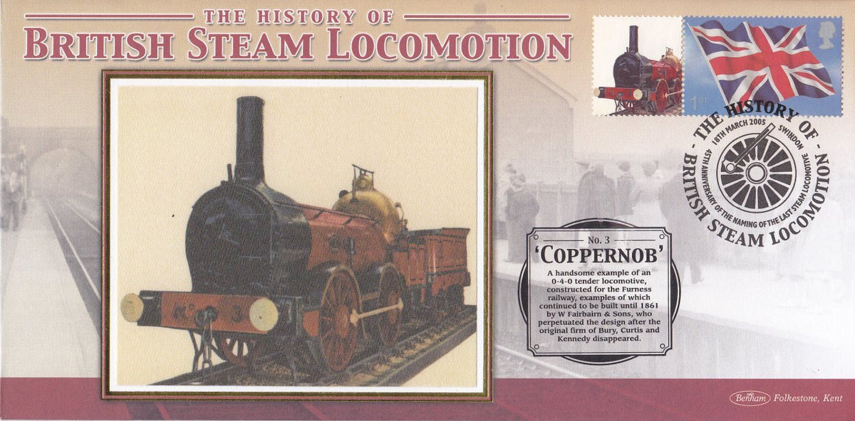 History of British Steam Locomation - Benham Smilers Covers - Multiple Choice