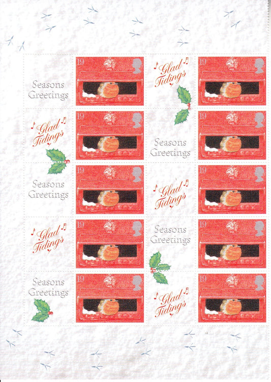 2000  - Christmas Smilers Half Sheet - LS-001