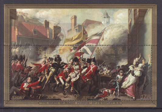Jersey 1981 - Bicentenary Of Battle Of Jersey - SG-MS248 CTO (full gum)