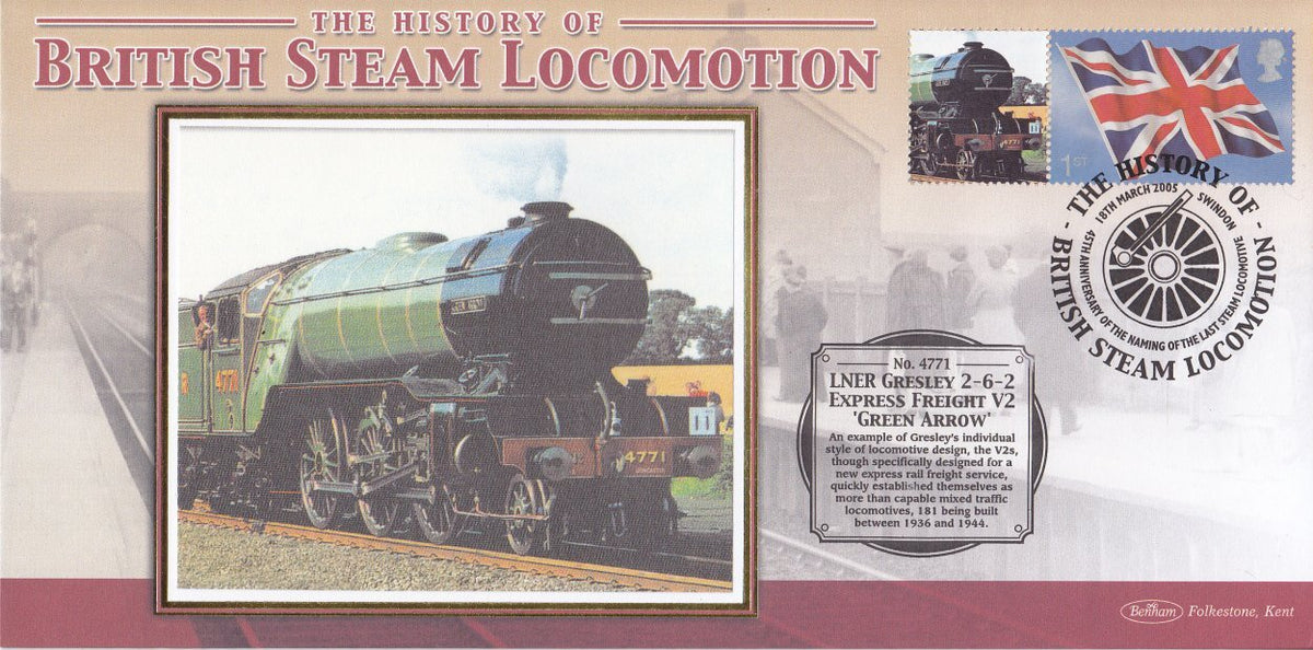 History of British Steam Locomation - Benham Smilers Covers - Multiple Choice