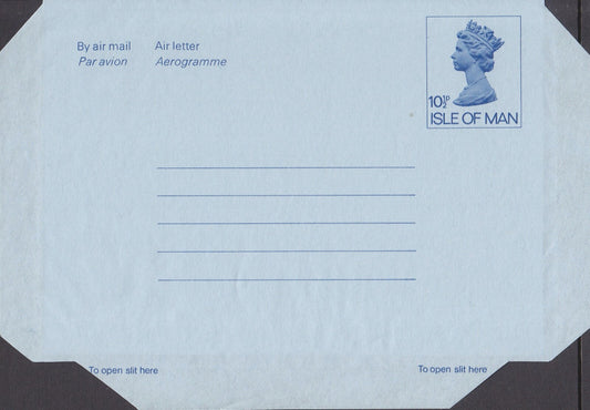 Isle of Man1979 - Small Format Aerogramme/Airletter - H&G F13