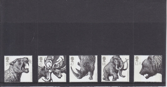 GB 2006 - Ice Age Mammals - SG2615 - SG2619 - MNH