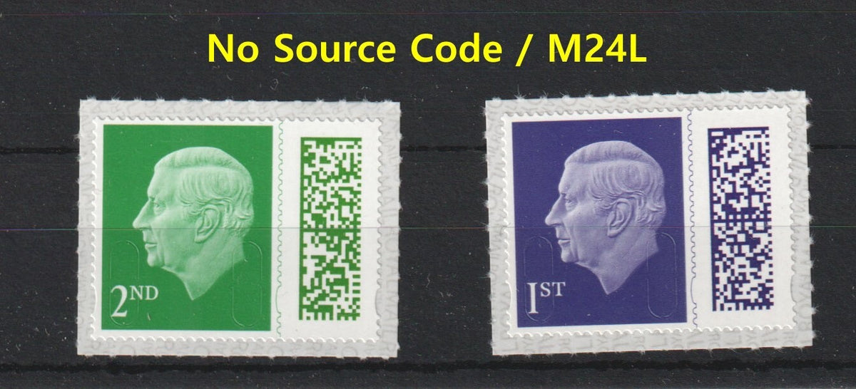 GB 2024 - 2nd / 1st Barcoded KC III Ex Counter Sheets  -  M24L Date Code