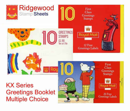 GB Greetings Booklets (FY-KX Series) - Multiple Listing - Buy one or more!