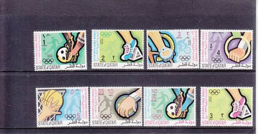 Qatar 1972 - Olympic Games, Munich SG-415-423 - MNH
